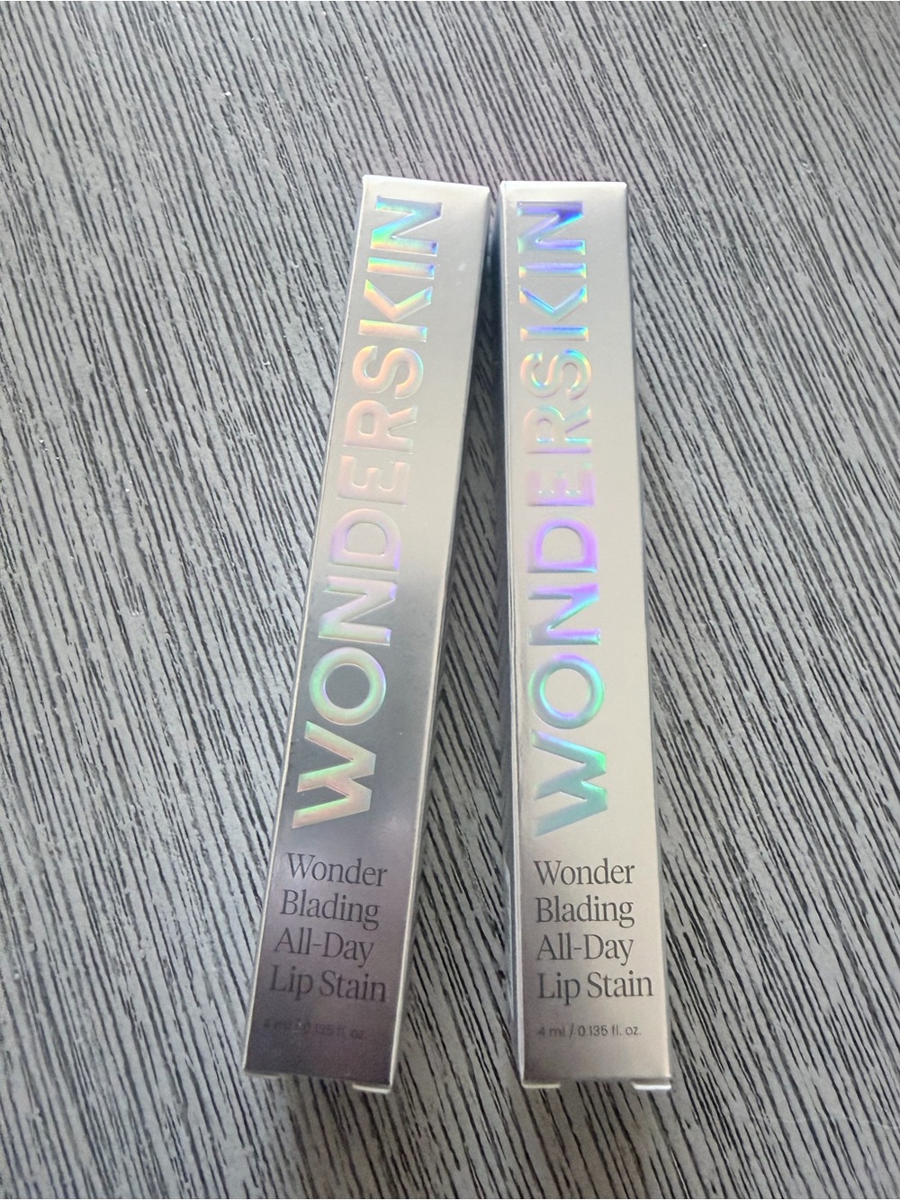 2 brand new wonderskin all day lip stain
Crush and neon rose.
Never open
